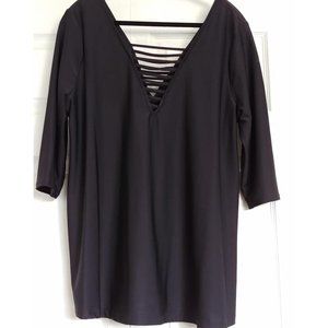 Love & Legend Front & Back Strap Design Top Size 1x